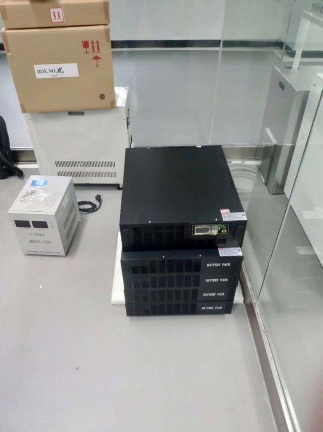 湖北电子车间 10KVA 锂电池 UPS 保障案例